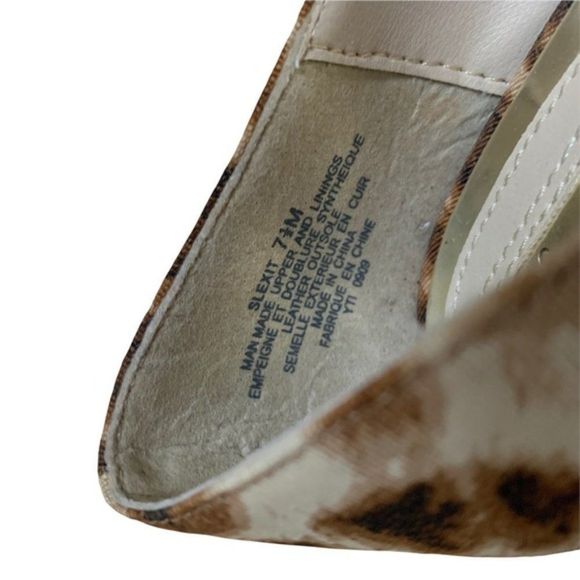 Sam & Libby Cheetah Print Heels Size 7.5 - Picture 5 of 7